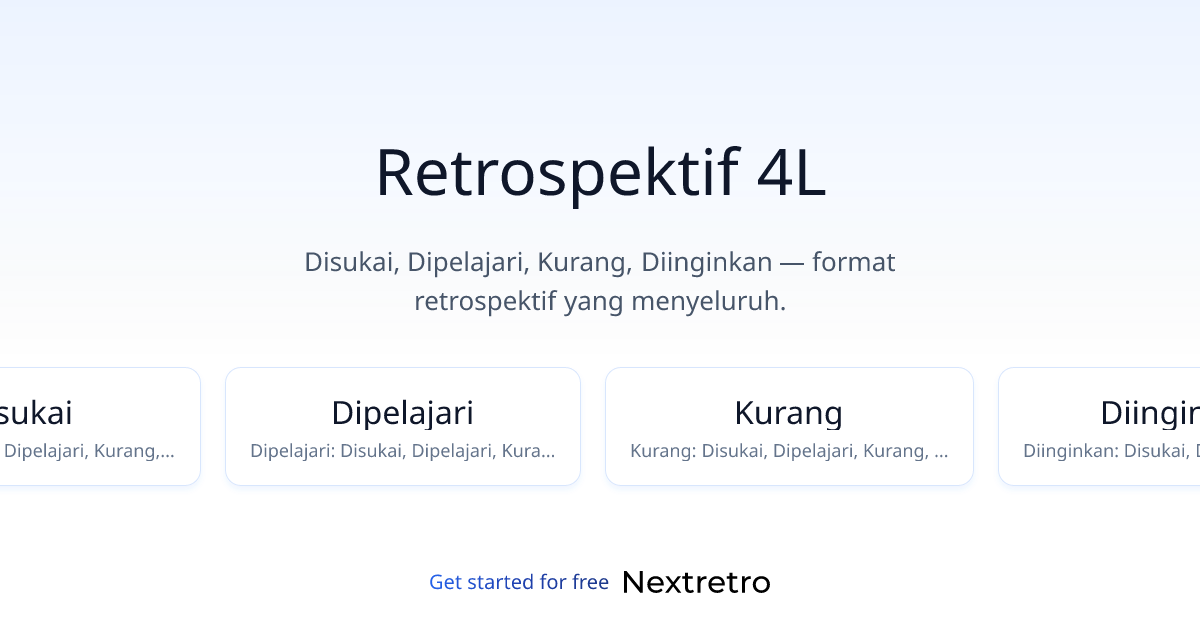 Retrospektif 4L