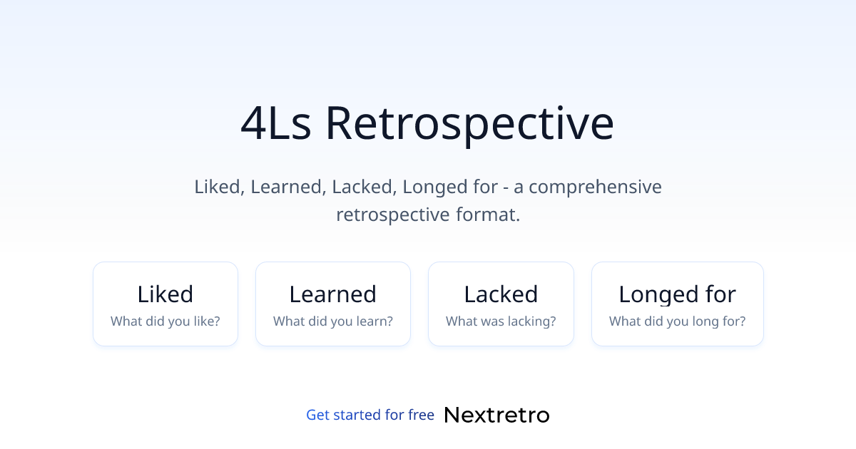 4Ls Retrospective