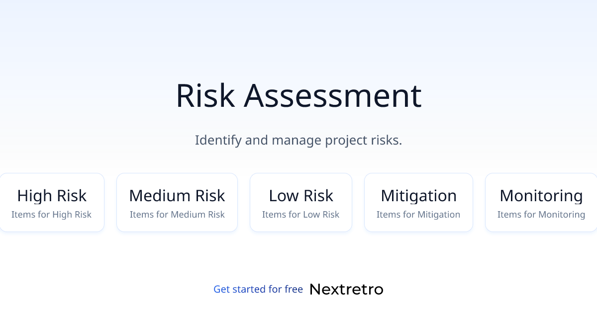 Risk Assessment